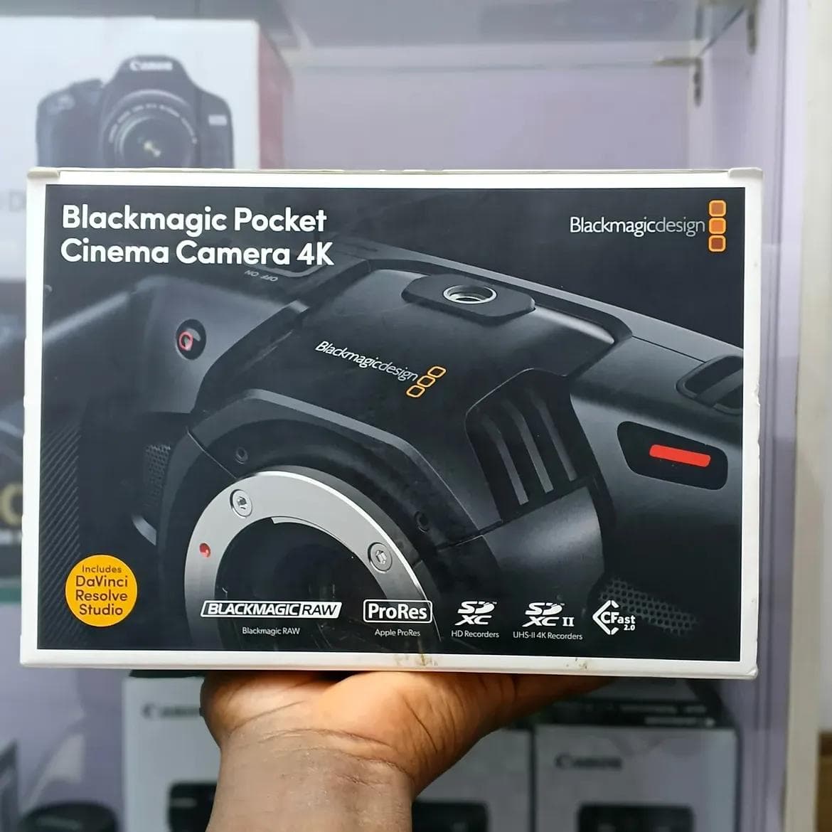Blackmagic Pocket Cinema Camera 4K (BMPCC 4K)
