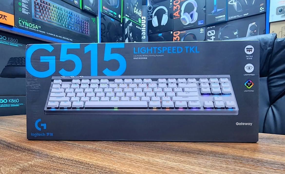 The Logitech G515 Lightspeed TKL