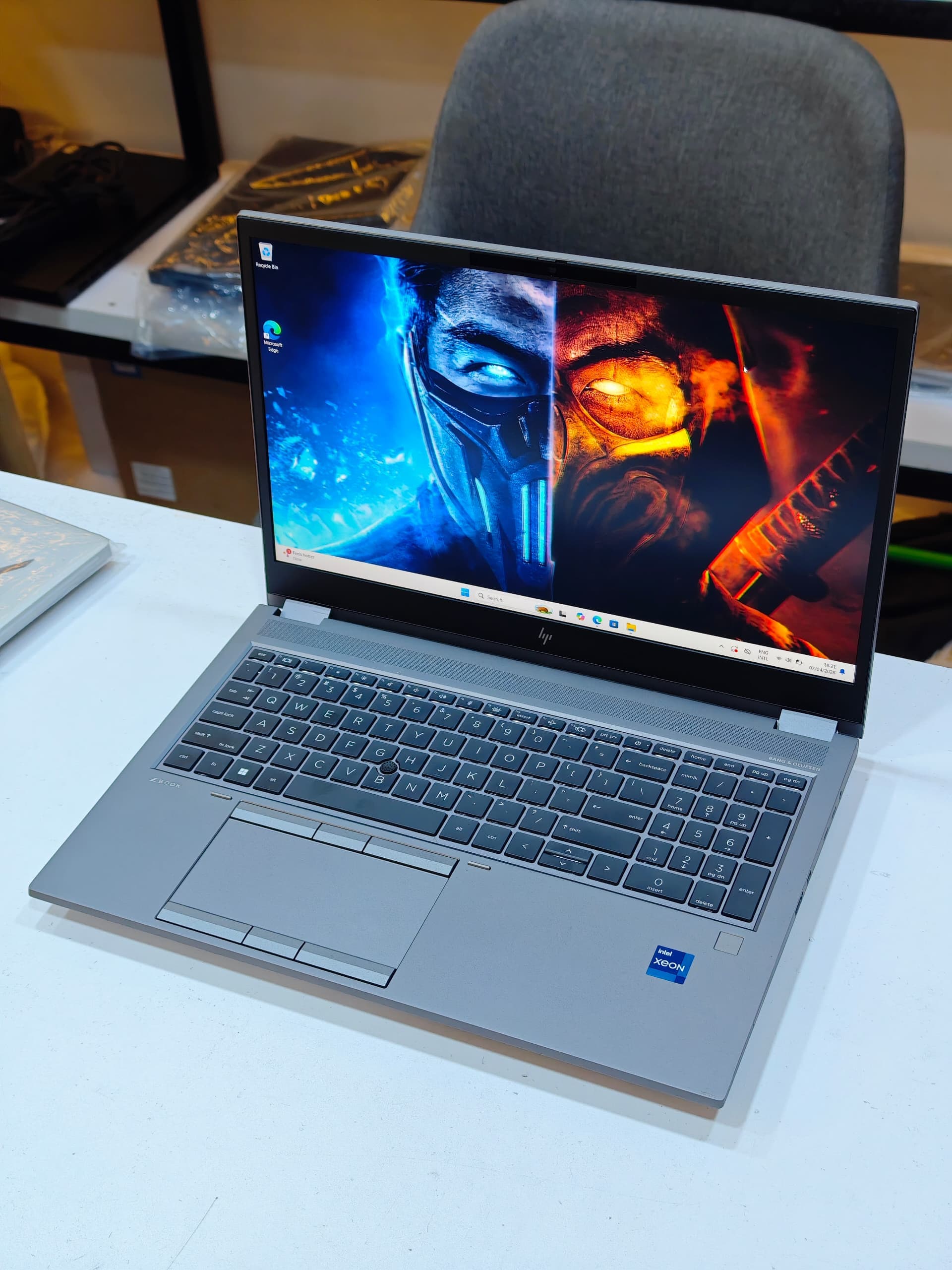 Fresh Like New UK Used HP ZBook Fury 15 G8 Mobile Workstation