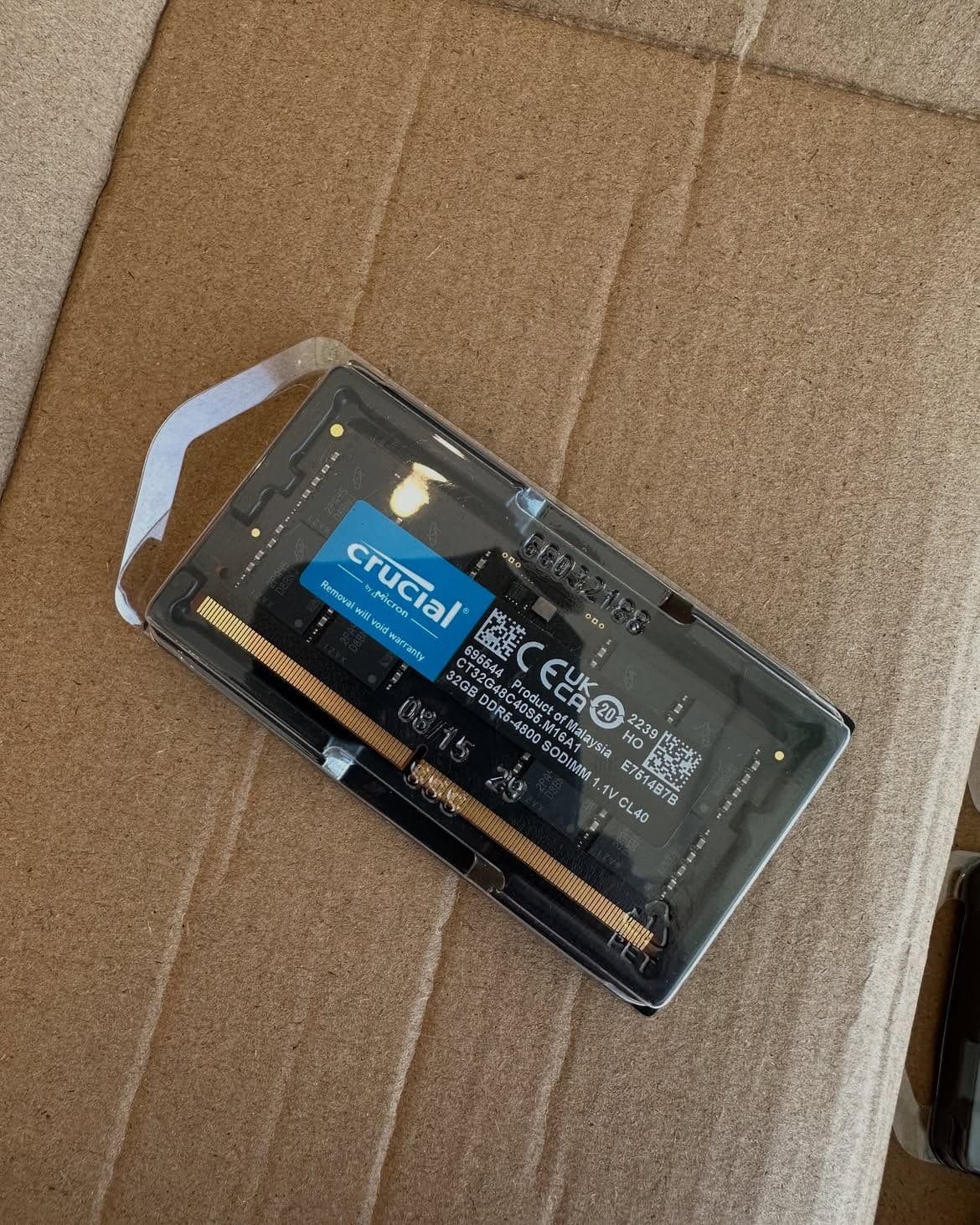 Crucial 32GB PC5 (DDR5) RAM