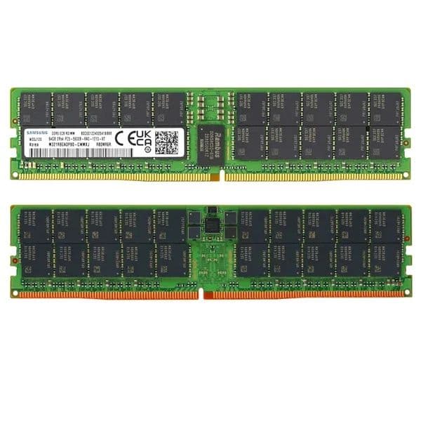 SAMSUNG 64GB DDR5 5600MHz PC5 44800 ECC ERDIMM