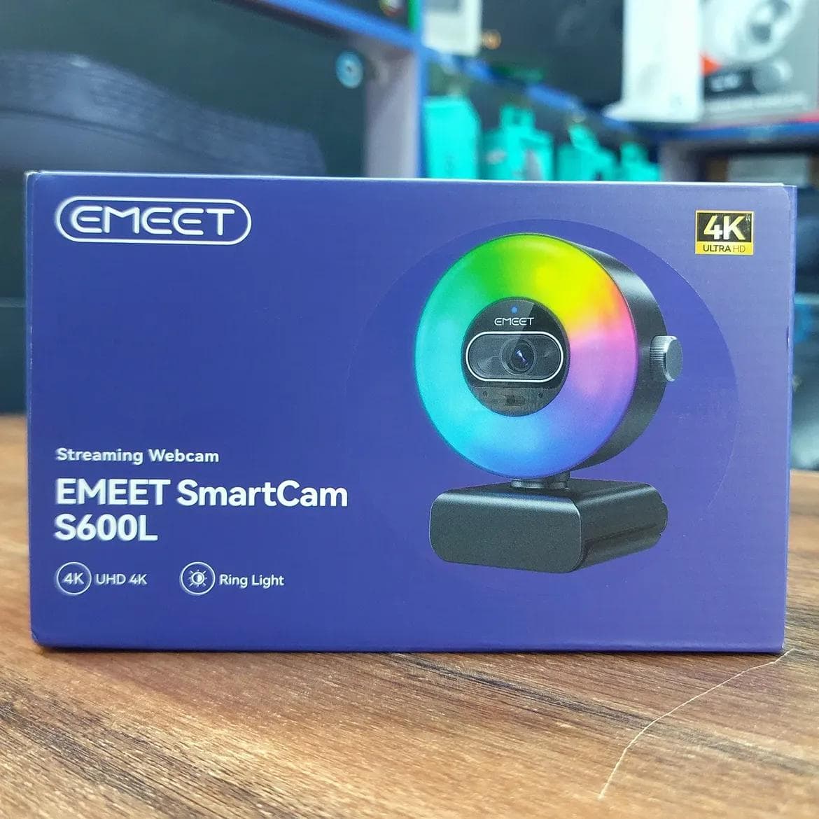 EMEET SmartCam S600L With Ring Light