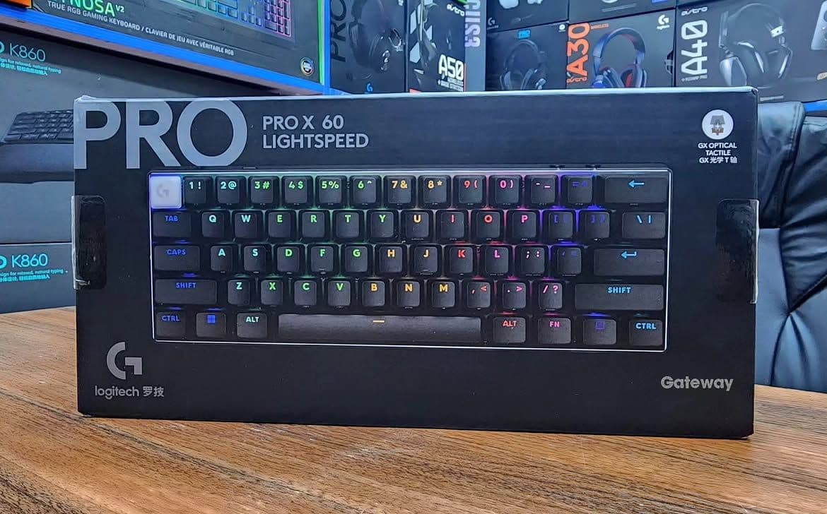The Logitech G Pro X 60 Lightspeed