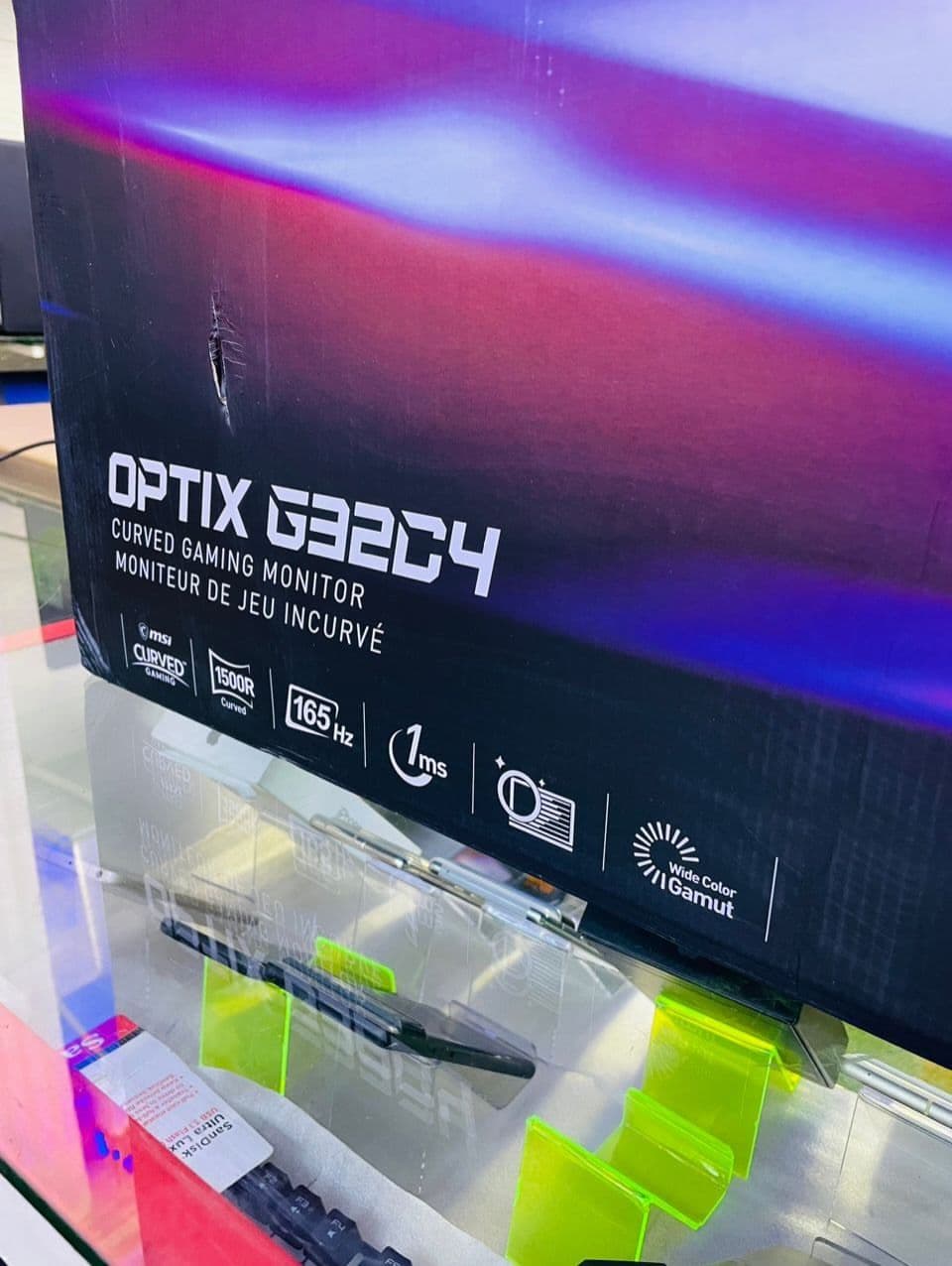 MSI Optix G32C4 31.5” curved VA Panel Monitor